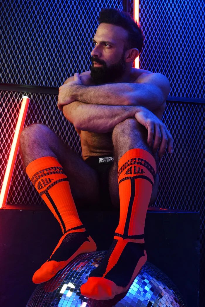 Breedwell Orange Hybred Knee Sock