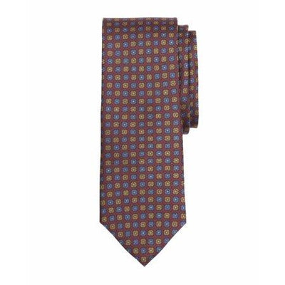 Brooks Brothers Mens Mini-Flower Print Tie