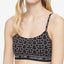 Calvin Klein Ck One Cotton Unlined Bralette Qf5727 Outline Star Print_black