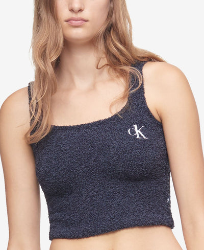 Calvin Klein Ck One Plush Lounge Tank Blue Shadow