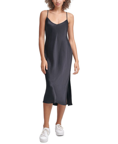 Calvin Klein Jeans Slip Dress Black