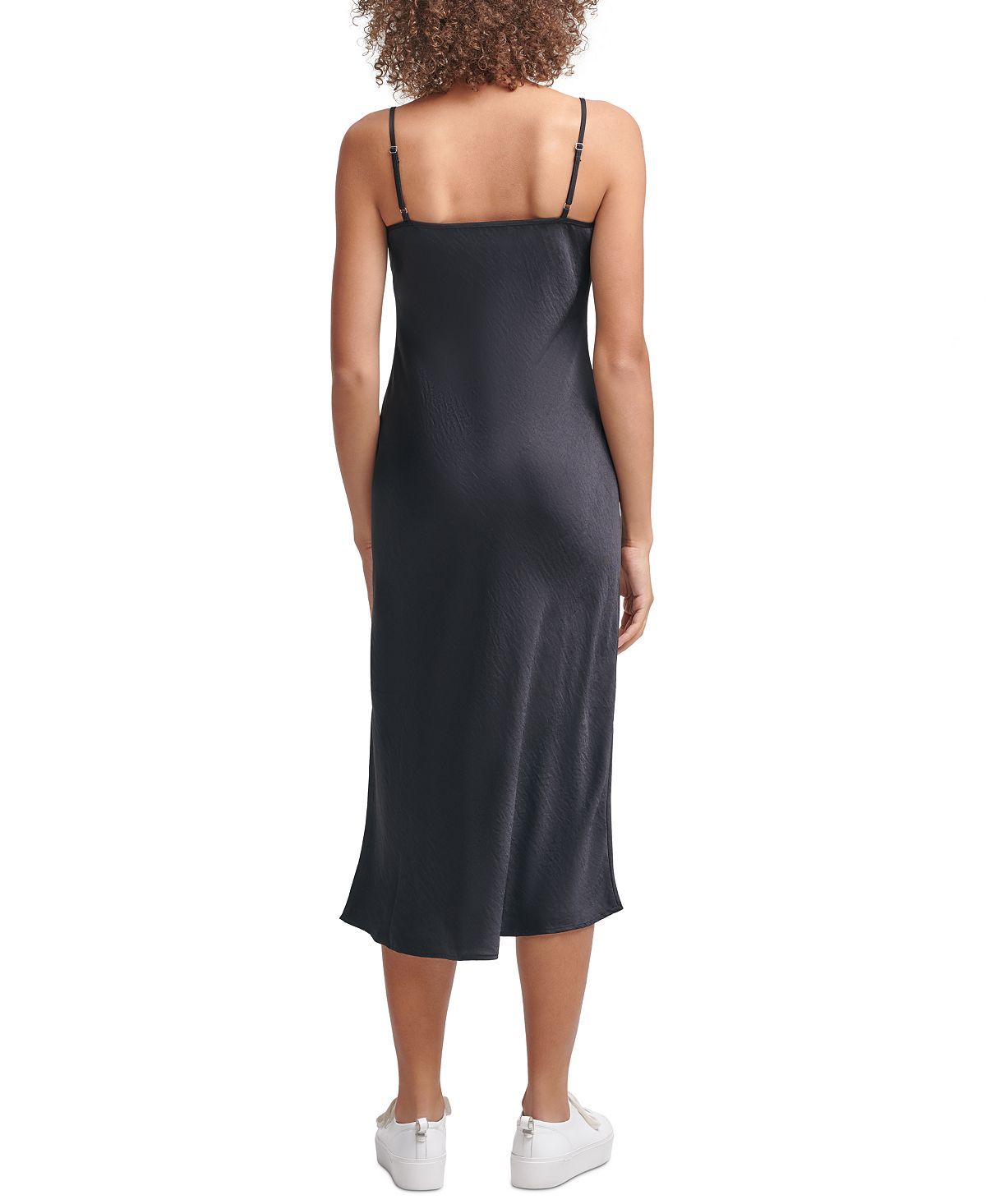 Calvin Klein Jeans Slip Dress Black