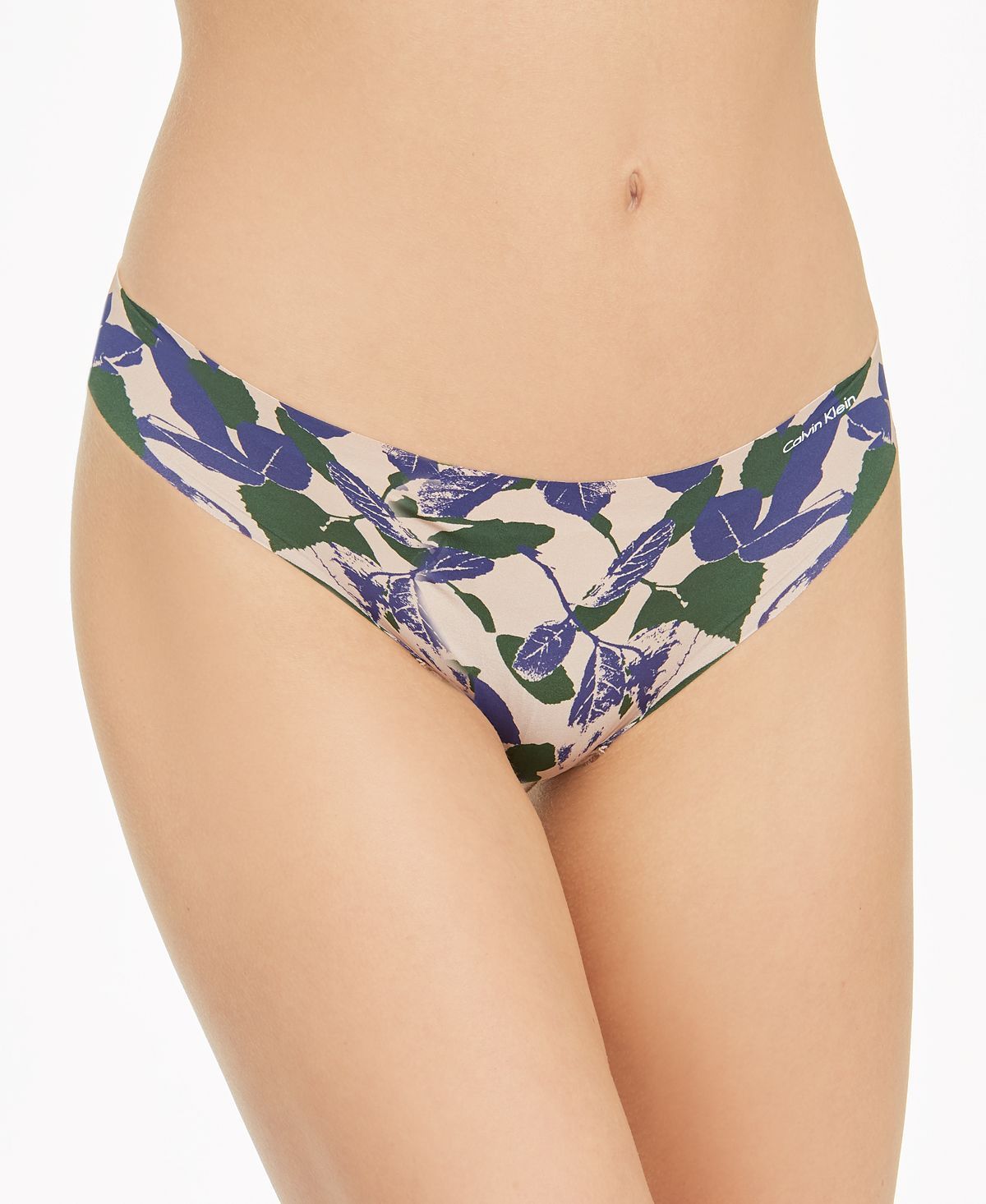 Calvin Klein Wo Invisibles Thong Underwear D3428 July Floral