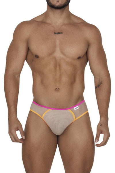 Candyman Beige Tulle Thong