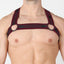 CellBlock 13 Burgundy Rascal Elastic Harness