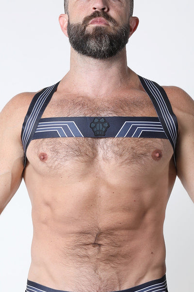 CellBlock 13 Grey Kennel Club Elastic Bandit Harness