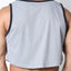 CellBlock 13 Grey Marathon Cutoff Tank Top