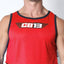 CellBlock 13 Red Marathon Cutoff Tank Top