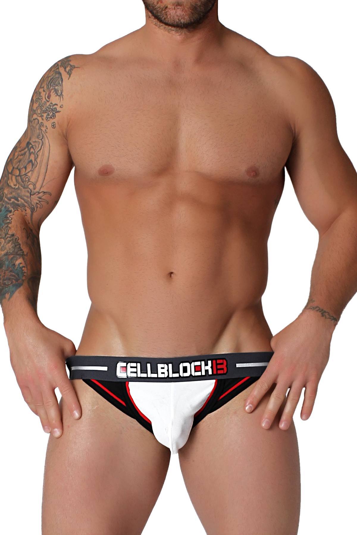 CellBlock 13 White Hydro Jockstrap