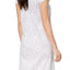 Charter Club Intimates Clematis Floral Cotton Flutter Sleeve Lace Trim Nightgown