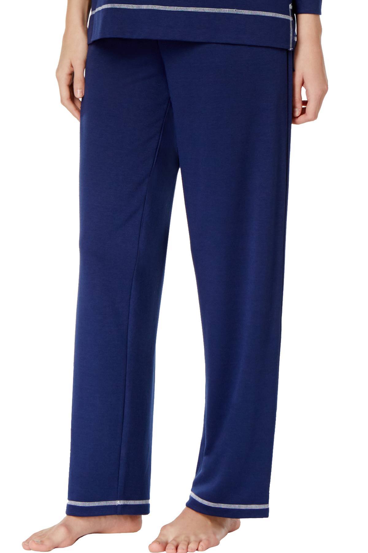 Charter Club Intimates Medieval-Blue Drawstring Lounge Pant