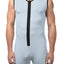 CheapUndies Aqua Sleeveless Onesie