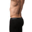 CheapUndies Black Contoured Pouch Long Boxer Brief