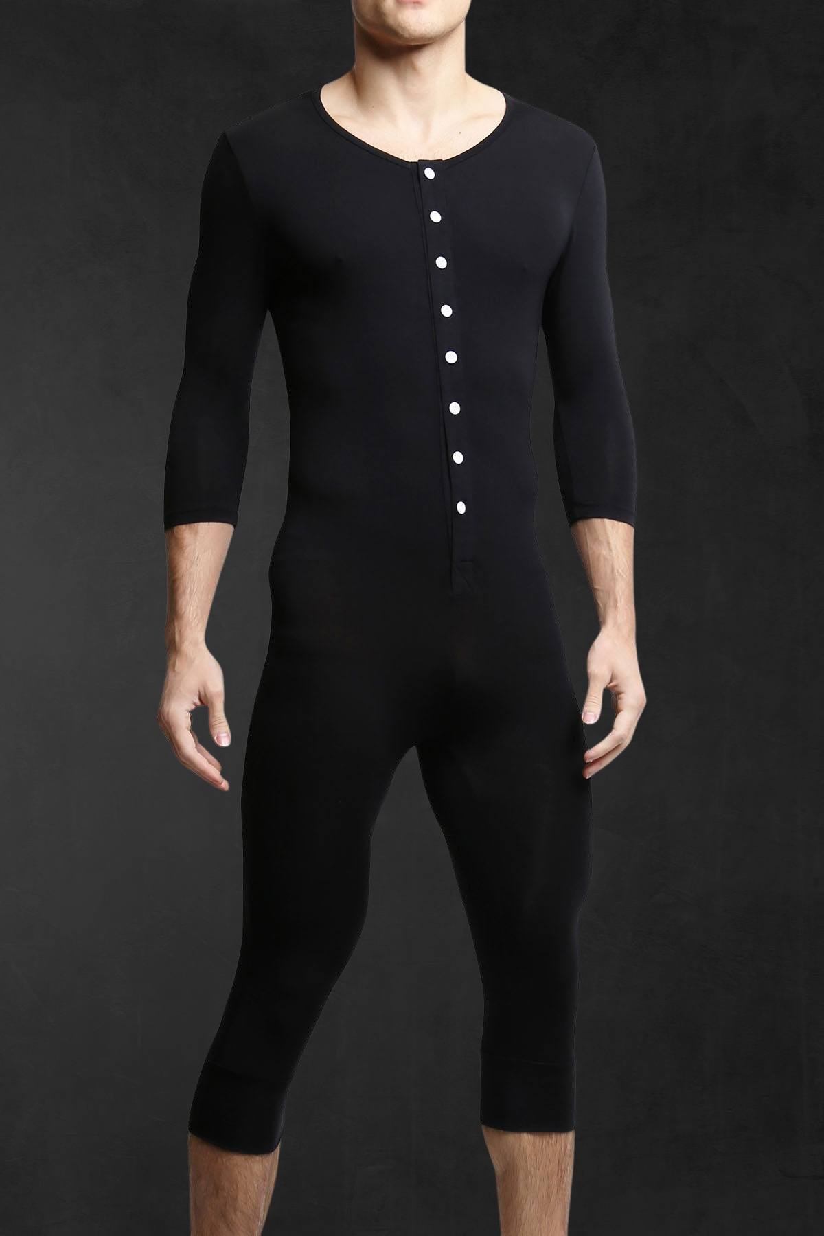 CheapUndies Black Long Sleeve Onesie