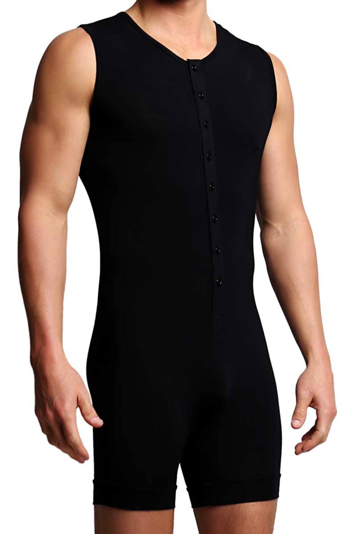 CheapUndies Black Sleeveless Onesie