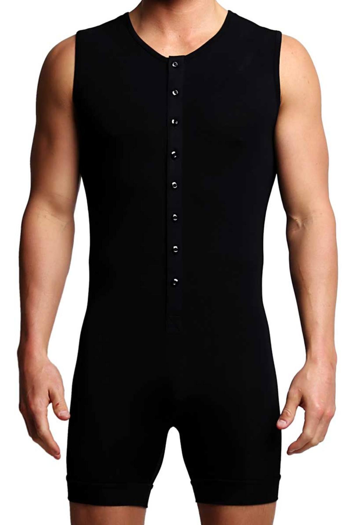 CheapUndies Black Sleeveless Onesie