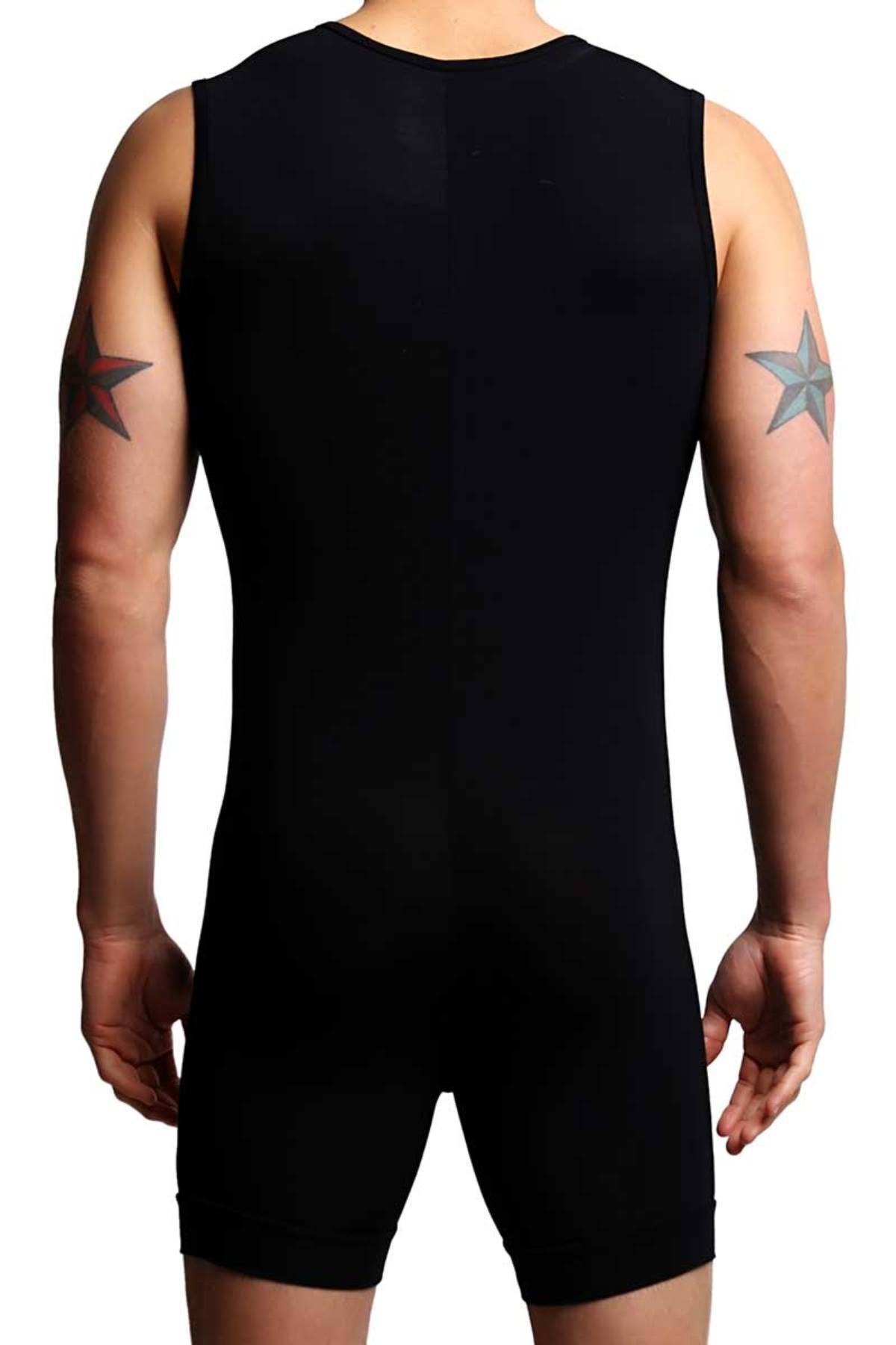 CheapUndies Black Sleeveless Onesie