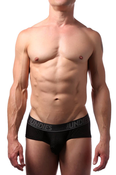 CheapUndies Black Sport Mesh Brief