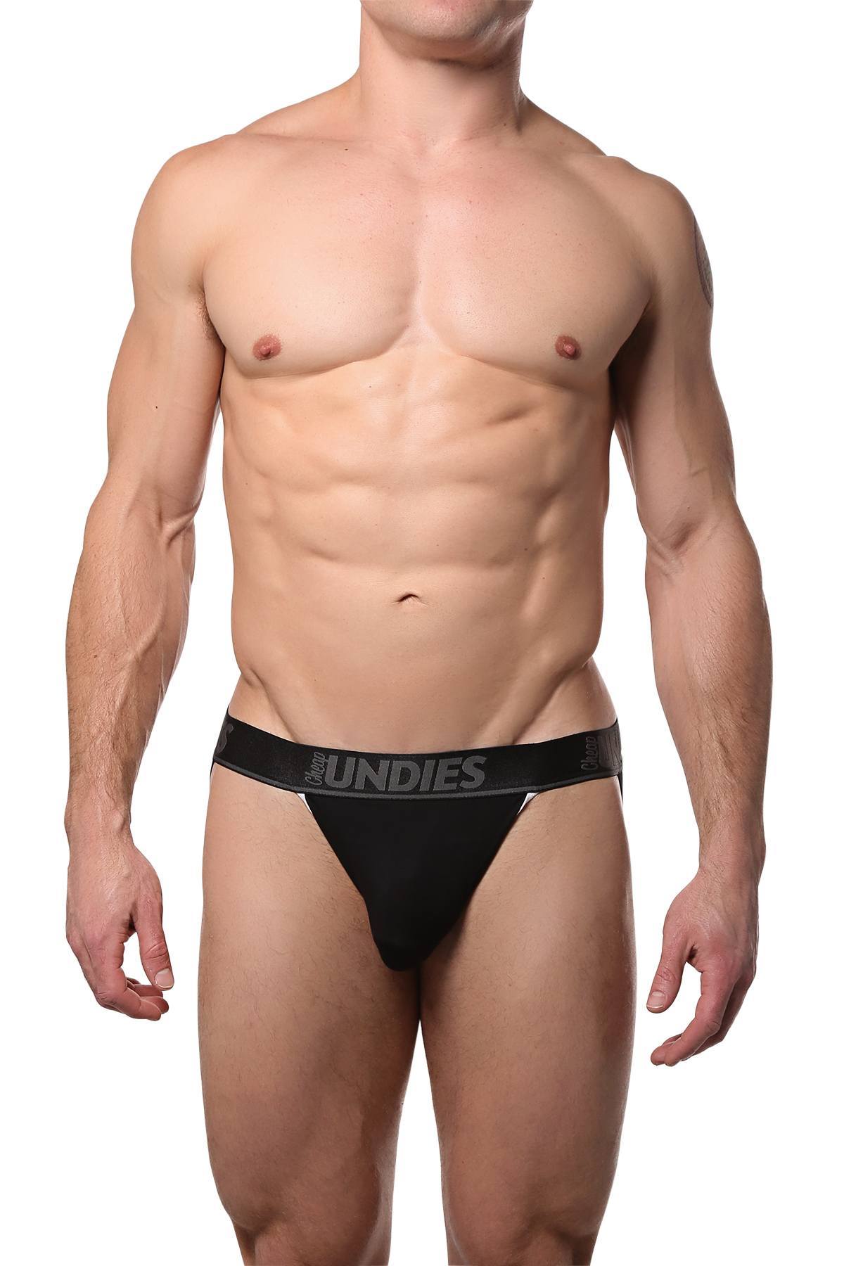 CheapUndies Black Touch Jockstrap