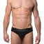 CheapUndies Black Touch Thong