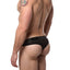 CheapUndies Black Touch Thong