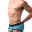 CheapUndies Blue Classic Mesh Brief