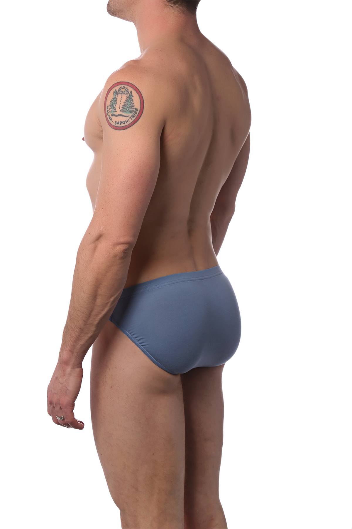 CheapUndies Blue Comfort Bikini Brief