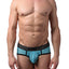 CheapUndies Blue Mesh Brief