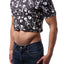 CheapUndies Bones Crop Top