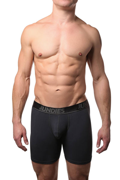 CheapUndies Charcoal Contoured Pouch Long Boxer Brief Long Boxer Brief