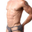 CheapUndies Charcoal Exposed Side Modal Brief