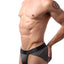 CheapUndies Charcoal Mesh Sports Brief