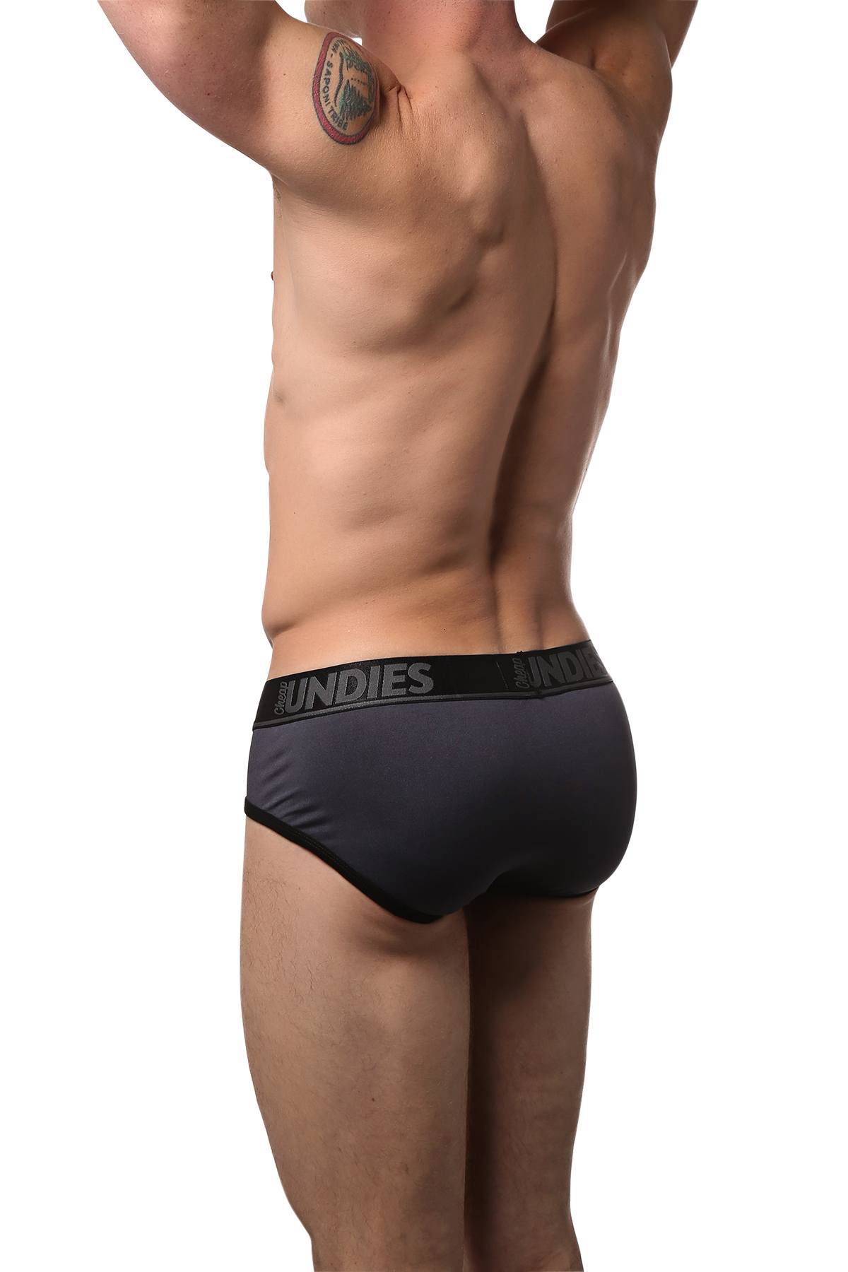 CheapUndies Charcoal Sports Brief