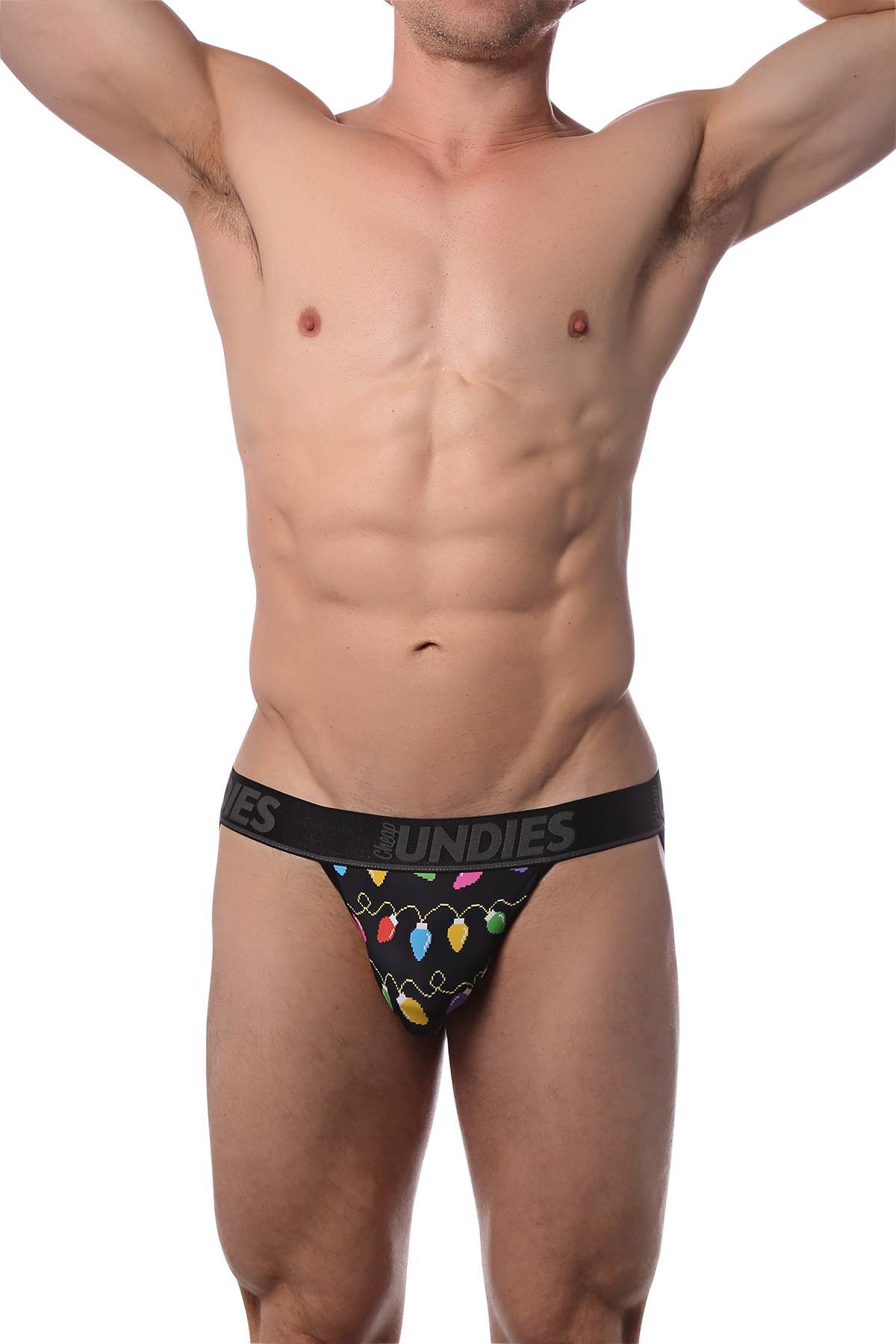 CheapUndies Christmas Lights Jock