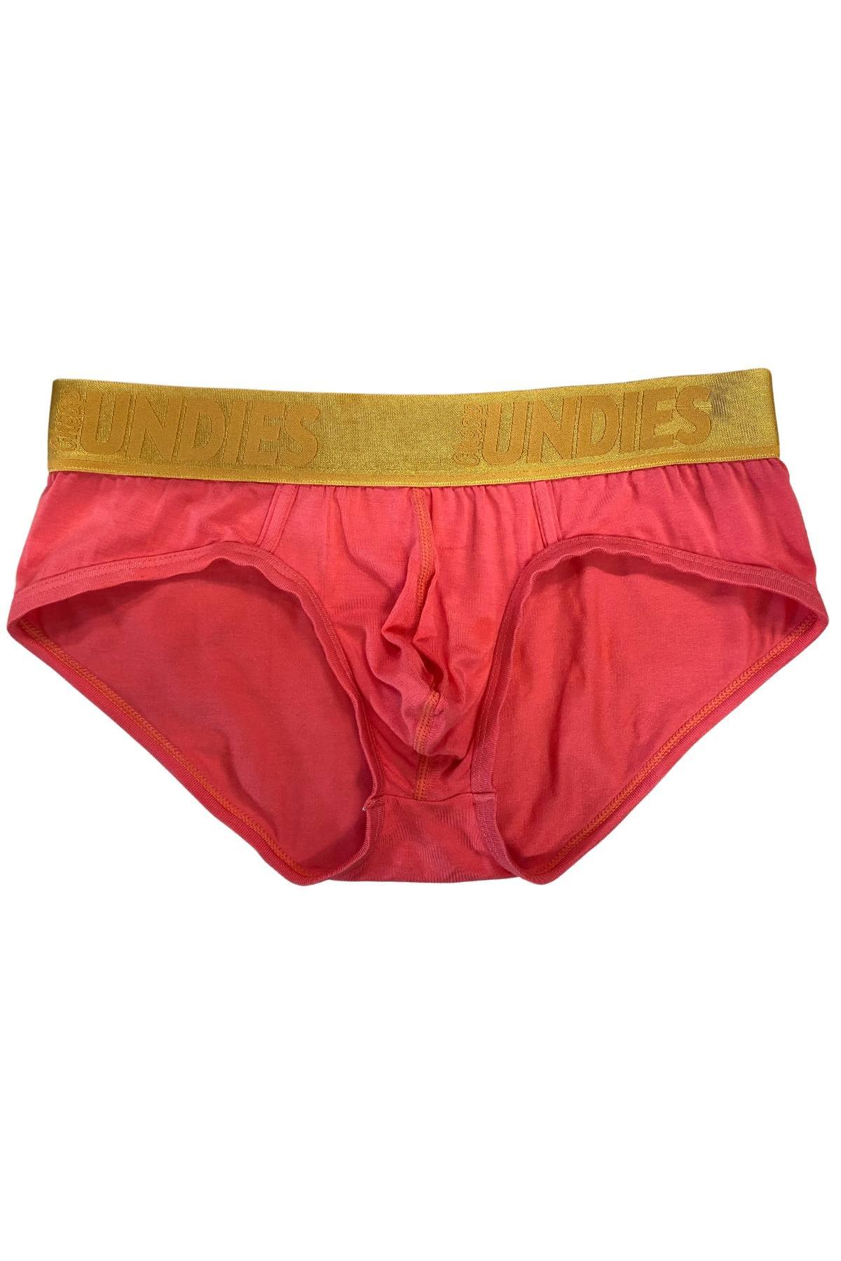 CheapUndies Coral Luxe Brief