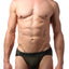 CheapUndies Dark Green Polyamide Sports Brief