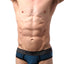 CheapUndies Dark Green Sport Mesh Jockbrief