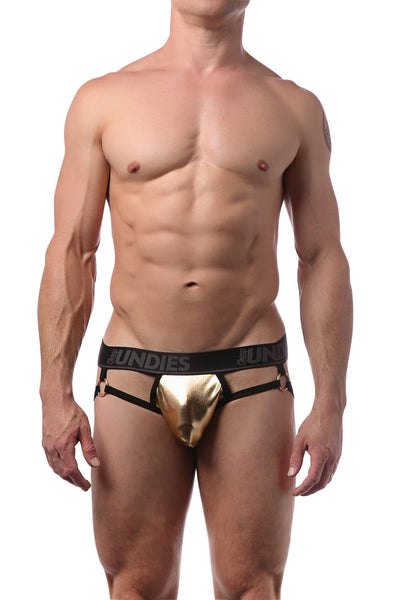 CheapUndies Gold Foil Ring Jock