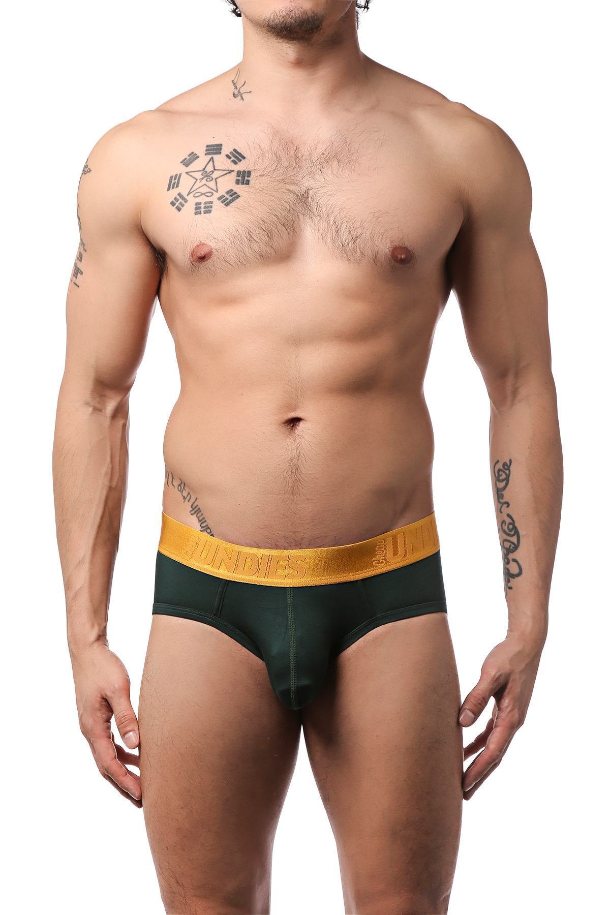 CheapUndies Green Luxe Brief