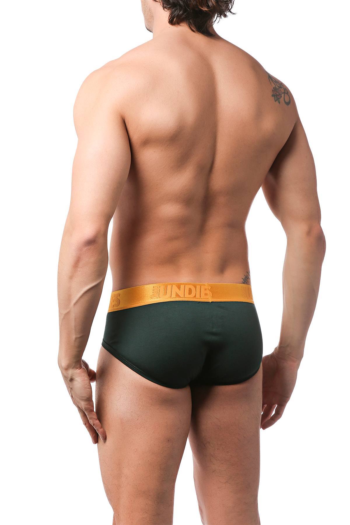 CheapUndies Green Luxe Brief