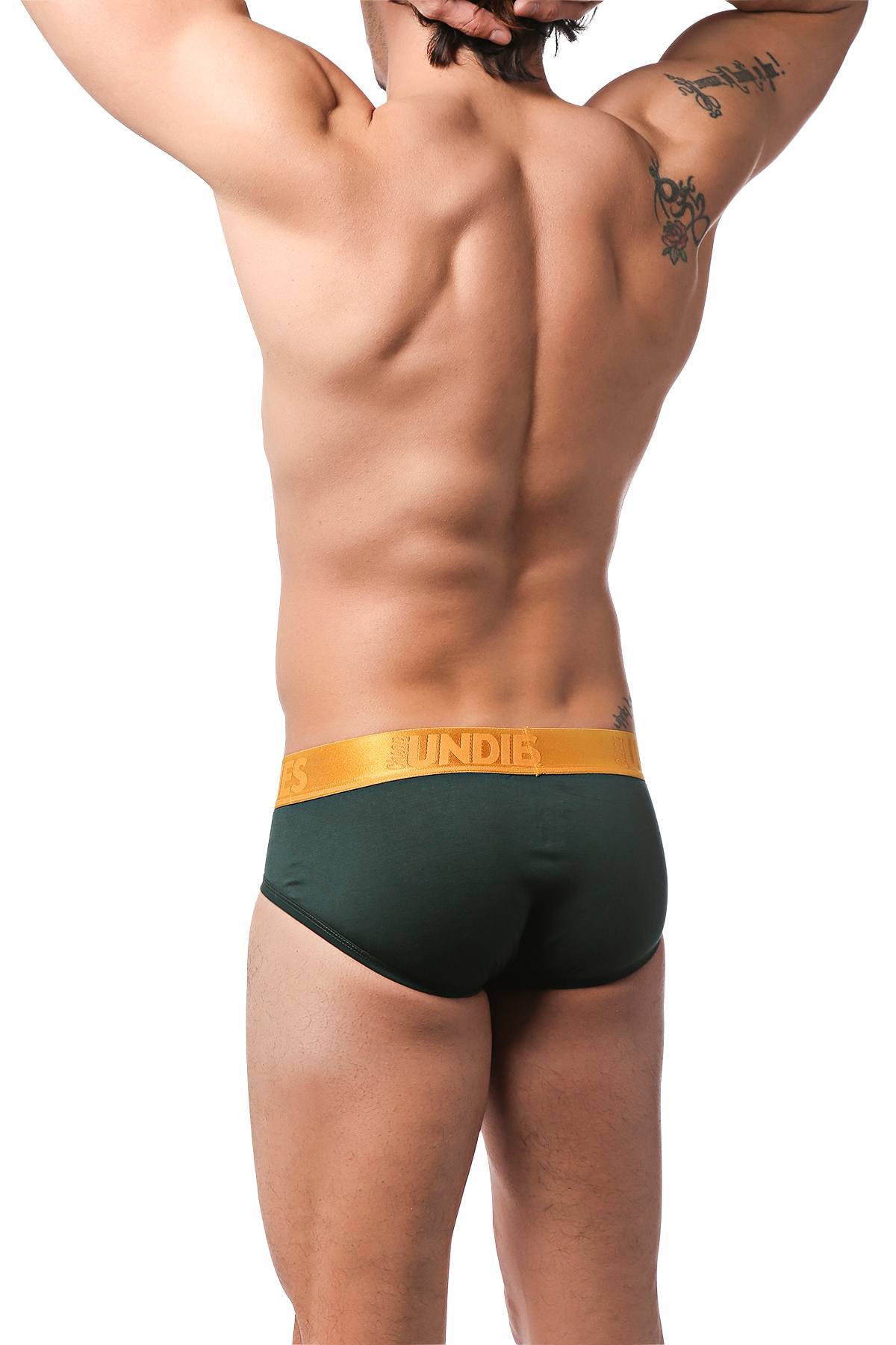 CheapUndies Green Luxe Brief