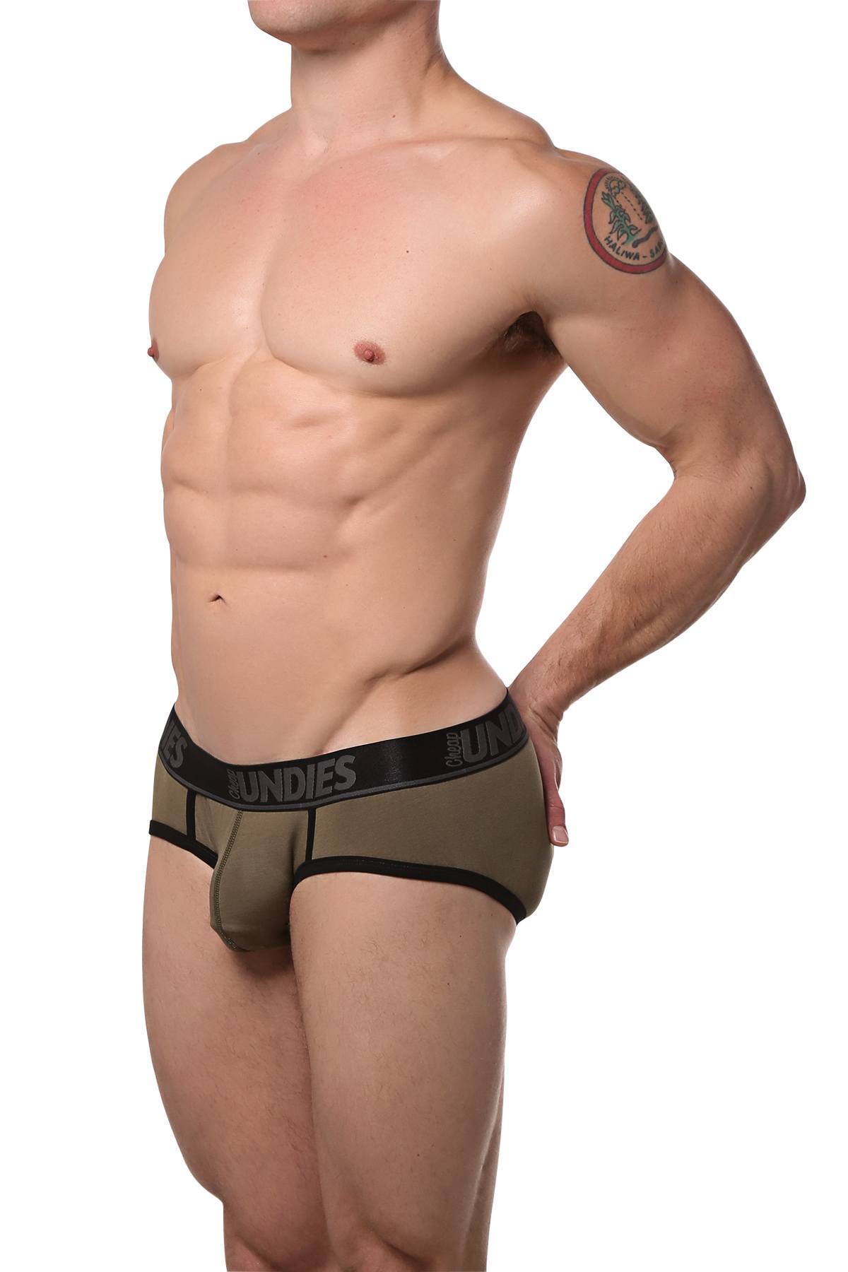 CheapUndies Green Touch Brief