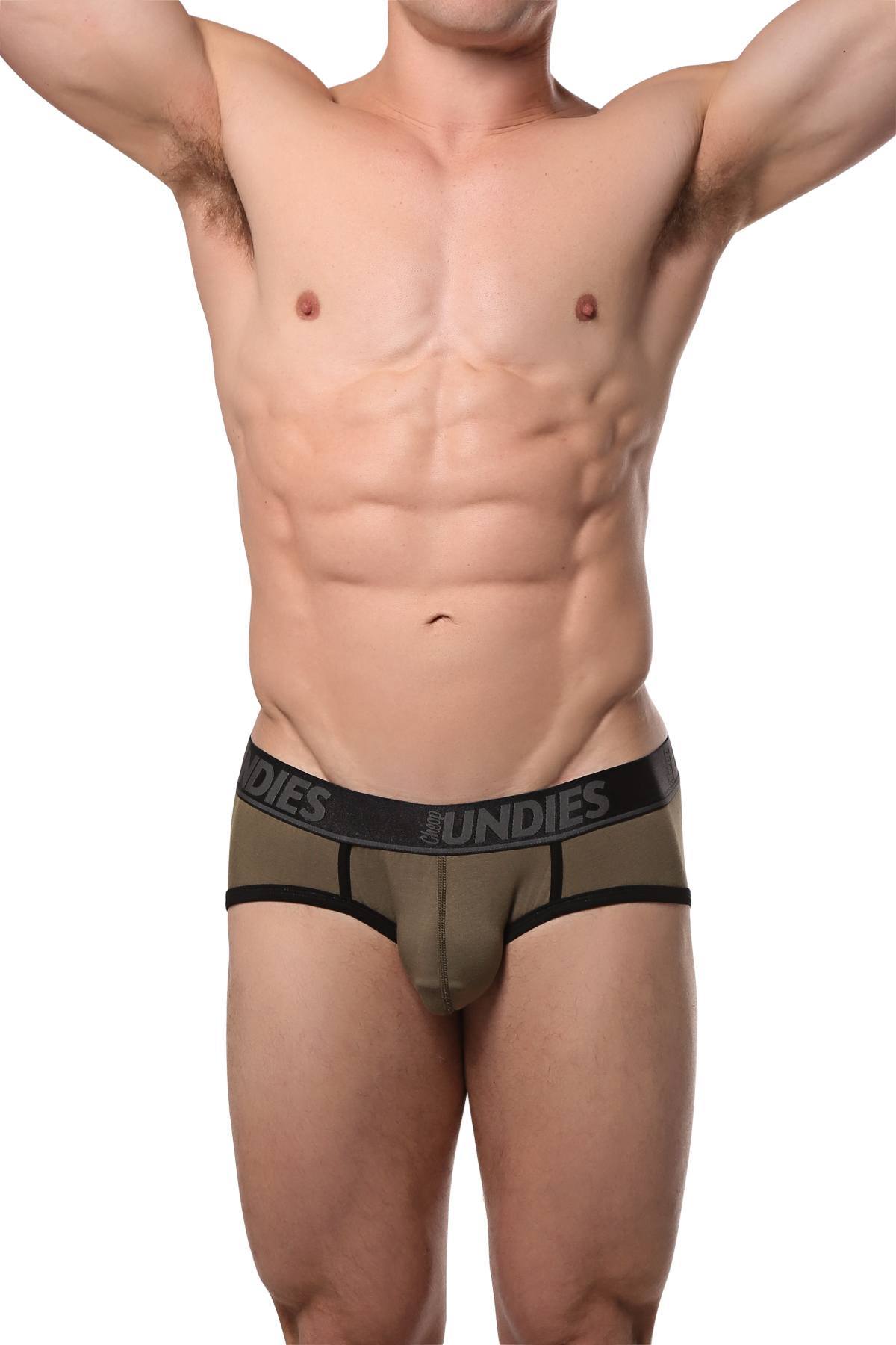 CheapUndies Green Touch Brief