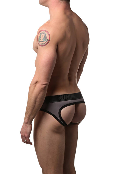 CheapUndies Grey Sports Jock Brief