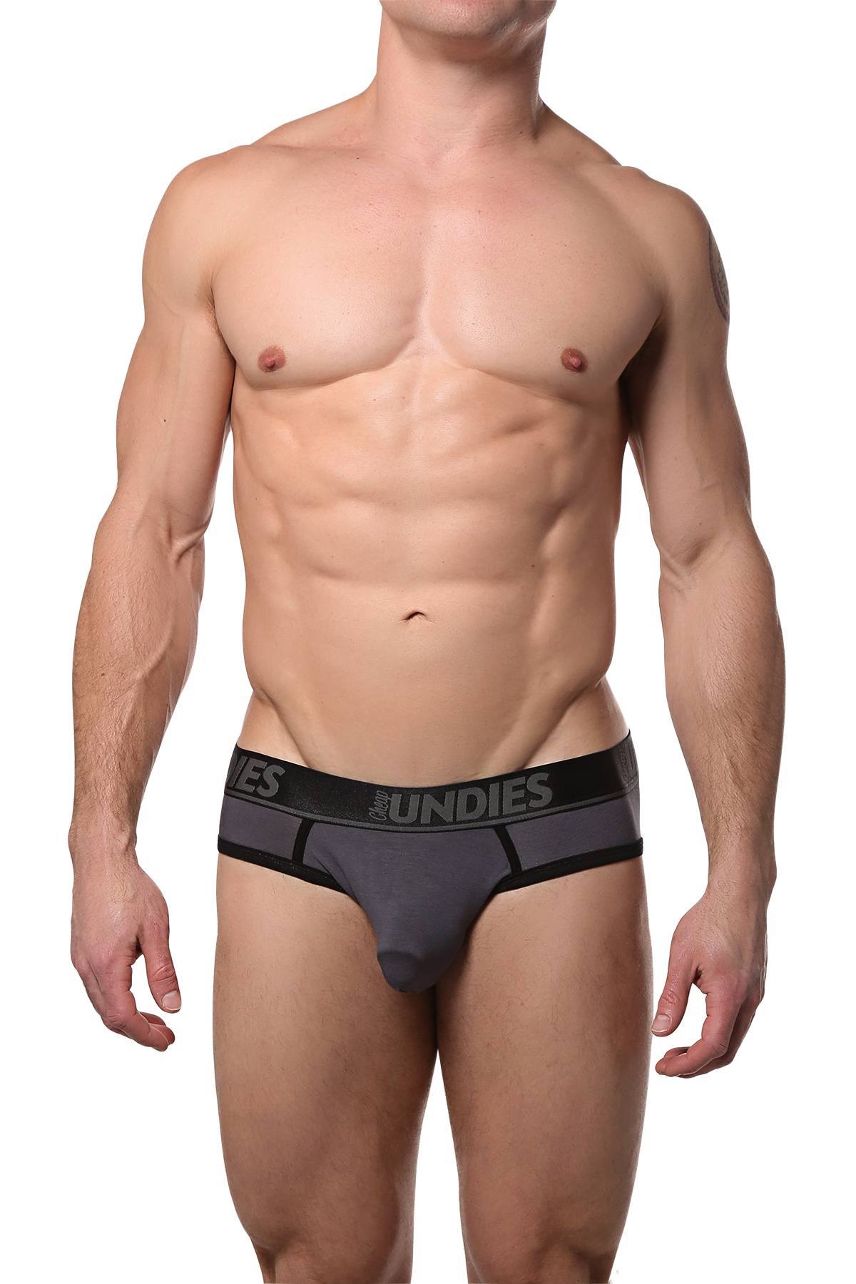 CheapUndies Grey Touch Jock Brief