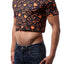 CheapUndies Jack-O-Face Crop Top