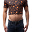 CheapUndies Jack-O-Face Crop Top