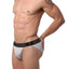 CheapUndies Light-Grey Mesh Bikini Brief