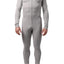 CheapUndies Light Grey Waffle Knit Thermal Union Suit