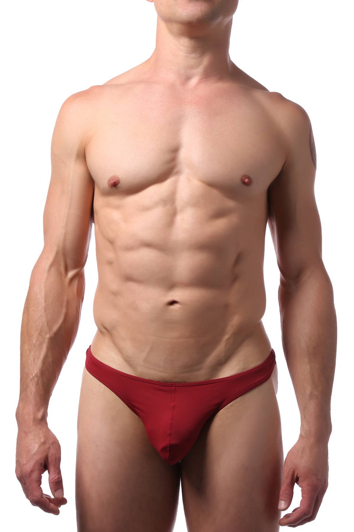 CheapUndies Maroon Comfort Pouch Thong